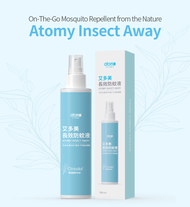 JJ SG Atomy Insect Away 100mL | Citriodiol nature's Repellent 长效防蚊液