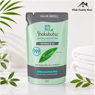 Refresh & Go SHOKUBUTSU Body Wash Tea Tree Refill 800g