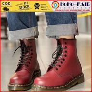 Men's Dr.Martens Boots Korean Fashion Classic Martin High-top Leather Thick Bottom Boots for Women