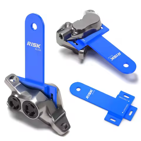 Bike Brake Caliper Piston Single-Action Tool, 3D Printed Polymer Piston Dust Oil Cleaning Tool, Univ