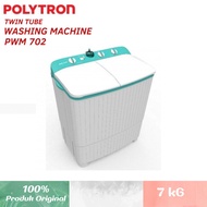 Mesin Cuci 2 Tabung Polytron 7kg PWM 702