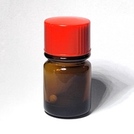 #C4P Minyak Assentials #Orginal Botol Kaca Amber + Penutup Botol Besar Merah 1x12mL