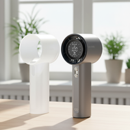 GOOJODOQ High Speed Mini Hand Fan, Silicone Protective Cover  GOOJODOQ Kipas Tangan Mini Berkelajuan