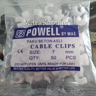 Powell 5mm Concrete Spike Saddle Clamp