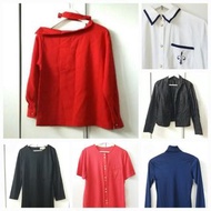 $35 each 西裝褸 露肩襯衣 水手風襯衣 women clothing