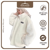 [With Real Video + Photo] Super Soft And Warm White Fur Women'S Jacket - Nomi Noon 612 Jacket