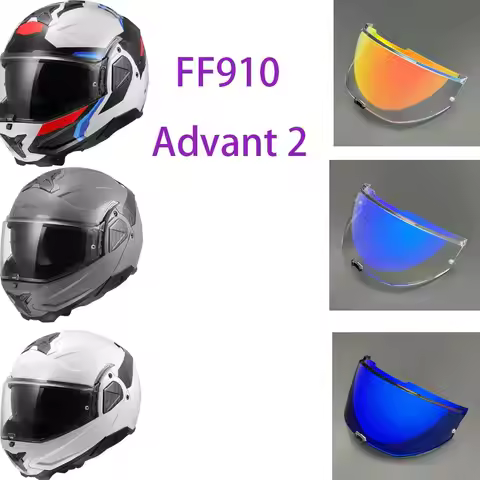 FF 910 Motorcycle Helmet Visor Lens For Advant 2 LS2 FF910 Replace Anti-UV Anti-Scratch Dustproof Mo