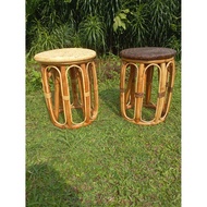 Rattan drum chair