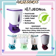 JEON RICE DISPENSER JEON RICE CONTAINER/ 10 LITER RICE DISPENSER/ MODERN RICE DISPENSER/ 10L RICE DI