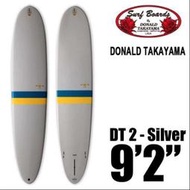 Surftech + Takayama DT-2 9'2" Tuflite Pro Carbon 衝浪板