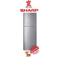 Sharp 287L J-Tech Inverter 2 Door Refrigerator SJ-RX38E-SL