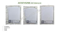 BOND PAPER : A4 (8 1/4" x 11 3/4") 80 gsm 20 Sheet