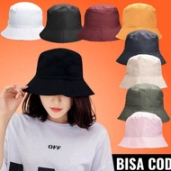 Topi Bucket hat Polos Pria wanita dewasa termurah