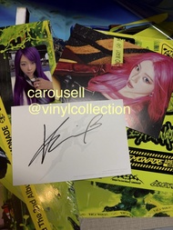 [Signed 簽名] [現貨] Aespa (KARINA, GISELLE, WINTER, NINGNING) - 'LEMONADE' (ACID Ver. / LEMONADE Ver.)