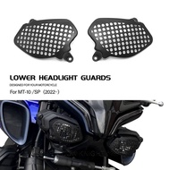 Motorcycle Lower Headlight Guard Fog Auxiliary Position Turn Light Protection Cover Grille For Yamah