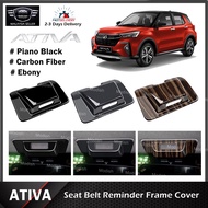 Modish Perodua Ativa Seat Belt Warning Light Panel Cover Seat Belt Reminder Frame Seat Belt Inspecti