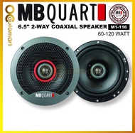 M1-116 - MB QUART M1 6.5"Inch 2-WAY COAXIAL SPEAKER KERETA SPK