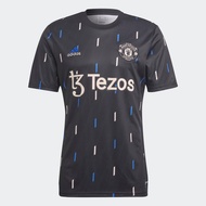 Adidas original MU manchester united pre-match jersey kaos sepak bola