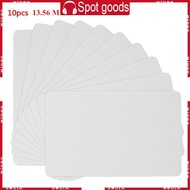 WIN 10PCS 13 56MHZ Contactless White PVC Card IC Cards RFID Cards for Key Tag Access Control Attenda