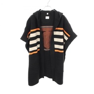 【二手】Burberry BURBERRY TB Logo 連帽披肩 8017769 羊毛羊絨披肩 女款 二手 A