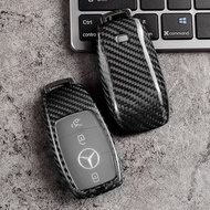 Suitable for Mercedes-Benz Benz Carbon Fiber Key Cover New GLE G-Class gtr gt50 G63 Key Shell AMG Ca