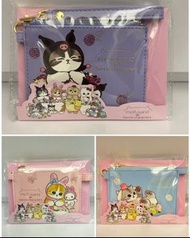 711 mofusand sanrio card holder 卡套 卡片 三麗鷗 kuromi / melody / 玉桂狗 聯名 限量 八達通 cardholder wallet