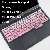 สำหรับ Lenovo Ideapad Gaming 3แผ่นครอบแป้นพิมพ์ Y7000P/R7000 2020 Lenovo แป้นพิมพ์แล็ปท็อป TPU ผิวแป้นพิมพ์ซิลิโคน