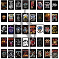 AESTHETIC ROCK BAND STICKERS METAL BAND STICKERS