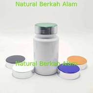 120 ml PS White Bottle Cap List Silver / Medicine Bottle / Capsule Bottle / Tablet Bottle / 120 ml P