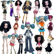 Vest Denim jacket Jeans Pants For Monster High Doll Accessories Fashion Doll Clothes Set for Bratz D