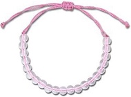 4Pcs Boho Adjustable String Braided Bracelets Handmade Weaving Rope Clear Crystal Seed Beaded Ocean 