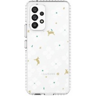 【預購】三星手機殼/Samsung Galaxy A53/花開原野/透白