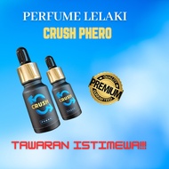 PERFUME LELAKI Crush Phero Perfume | Perfume Memikat Wanita | Minyak Wangi Phero | Untuk Lelaki | Pe