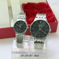 Original AD Steel AD 095 MODEL Unisex Stainless Steel couple watch Japan movement WATER RESISTANT