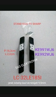 STAND KAKI PEDESTAL DUDUKAN TV LED SHARP LC-32LE180I LC-32LE180 LC-32LE185I LC-32LE185 2T-C32BA1I 2T-C32BA1 2T-C32DC1I 2T-C32DC1 2T-C32DD1I 2T-C32DD1 2T-C32DD 1I