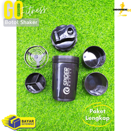 Botol Minum Shaker 500ml | Shaker Susu Suplemen Olahraga/Fitnes Gym