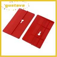 GUSTAVA Auxiliary Board, Rectangle Red Ceiling Auxiliary Board, Drywall Fitting Tool Modern PVC 15×8