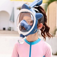 [Anti-Fog Panoramic View] Children 4-10 Years Old Snorkeling Mask New Style Water Spray Breathing De