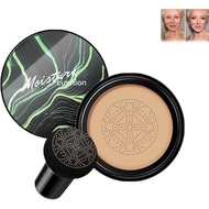 CC Cream Foundation with Mushroom Head Air Cushion CC Cream Foundation Full Coverage for Flawless Ma