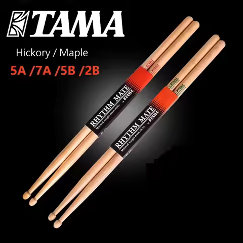 Drumsticks 5A/7A Classic Jazz Drum Sticks Consistent Weight and Pitch Mallets American Hickory Drums