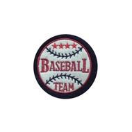 Baseball Team Iron On Patch Children Scrapbook Embroidery Cartoon Ball Sports Applique Decal Motif 8