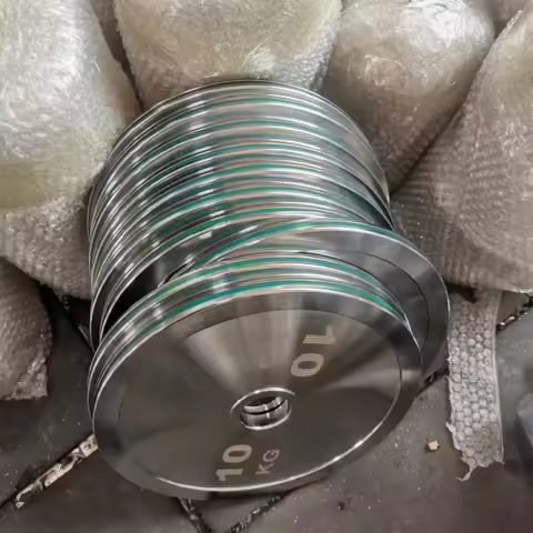 Custom Gym Weight Plates Set 2.5kg 5kg 20kg 45lb Steel Material Discs for Trainingpromote sales