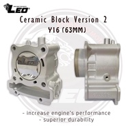 LEO THAILAND CERAMIC RACING BLOCK SET VERSION 2 Y16 NVX 155 63MM 65MM YAMAHA NVX155 Y16ZR