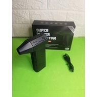 Mini Jet Fan Blower Rechargeable Jet Dry Mini Blower 130000RPM Portable Cordless Electronic Powerful
