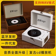 RetrocdMachine Album Player Cd Disc Record Player Portable Bluetooth Audio Company Gift Source Factory