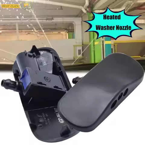 2Pcs/Pair Front Windshield Washer Nozzles Jet Heated Set For Audi A1 8X A4 B8 Q3 Q5 Q7 4L TT 2011 20