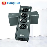 4-Channel XLR XLR Audio Transmitter to Network Cable Extender with Isolator Co-Ground Interference I