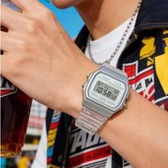 Casio Retro Digital Watch Transparent Clear Y2K Waterproof Sports Watch Unisex F-91WS-7
