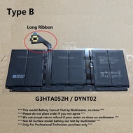 Microsoft Surface Laptop 3 / Laptop3 1867 1868 1872 Battery G3HTA052H DYNT02 @ 6041mAh 7.58V