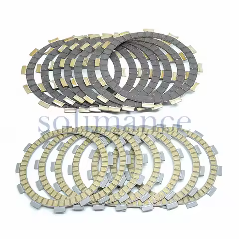 7 Motorcycle Friction Plates Clutch Kit for Suzuki GS500 1989-2008 GS500E 1989-2003 GS500F 2004-2009